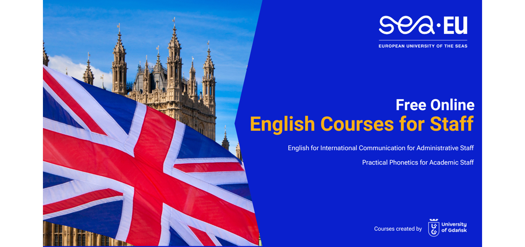 Besplatni tečajevi engleskog jezika za nastavno i administrativno osoblje Sveučilišta!